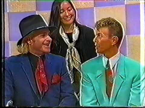 David Bowie / Tin Machine - BOWIE IS VERY FUNNY - Japan TV Show - 1992